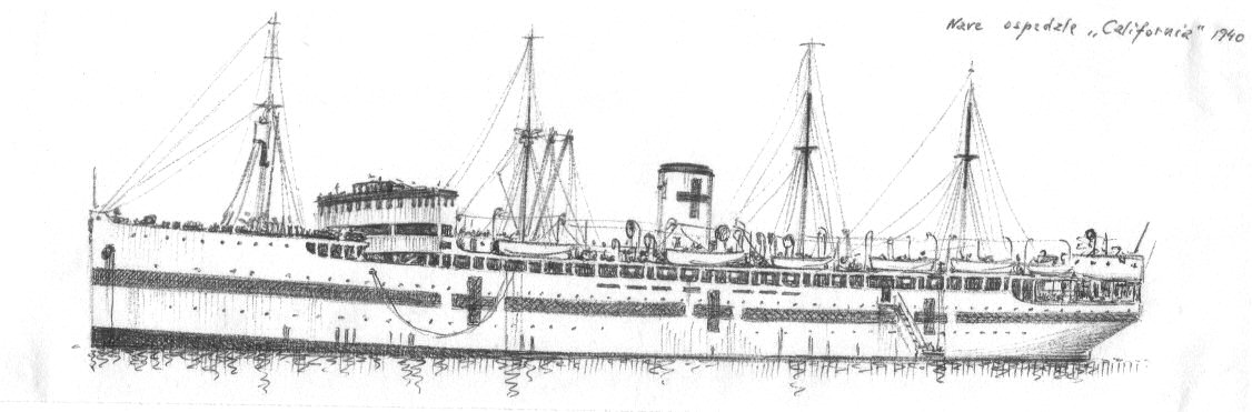 1940 - Nave ospedale 'California'